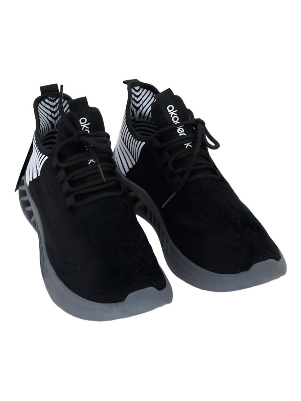 Akademiks Men's Fit Fashion Sneakers Black Size 12M